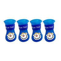 HKM-3218877 Cartoon Waterproof Non-Slip Silicone Pet Boots for Summer - Set of 4