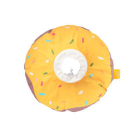 HKM-3219645 Cat Headgear Waterproof Soft Cloth Elizabethan Collar for Anti-Licking & Biting - Multiple Donut Designs