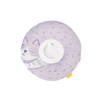 HKM-3219645 Cat Headgear Waterproof Soft Cloth Elizabethan Collar for Anti-Licking & Biting - Multiple Donut Designs
