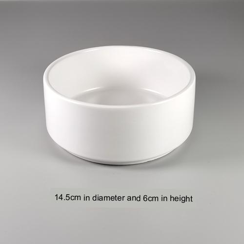 HKM-3222205 Medium Anti-Tip Dog Bowl with Neck Guard in Various Colors