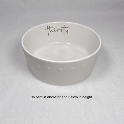 HKM-3222205 Medium Anti-Tip Dog Bowl with Neck Guard in Various Colors