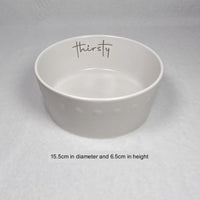 HKM-3222205 Medium Anti-Tip Dog Bowl with Neck Guard in Various Colors