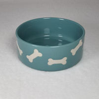 HKM-3222205 Medium Anti-Tip Dog Bowl with Neck Guard in Various Colors