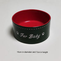 HKM-3222205 Medium Anti-Tip Dog Bowl with Neck Guard in Various Colors