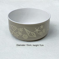 HKM-3222205 Medium Anti-Tip Dog Bowl with Neck Guard in Various Colors