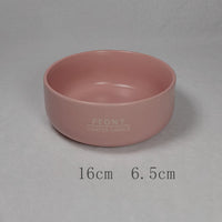 HKM-3222205 Medium Anti-Tip Dog Bowl with Neck Guard in Various Colors