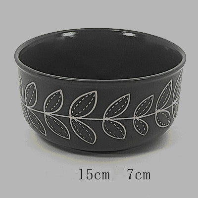 HKM-3222205 Medium Anti-Tip Dog Bowl with Neck Guard in Various Colors