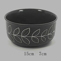 HKM-3222205 Medium Anti-Tip Dog Bowl with Neck Guard in Various Colors