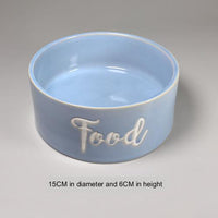 HKM-3222205 Medium Anti-Tip Dog Bowl with Neck Guard in Various Colors
