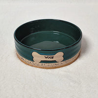 HKM-3222205 Medium Anti-Tip Dog Bowl with Neck Guard in Various Colors