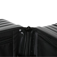 HKM-322259 Wide Handle Cabin Suitcase with Laptop Compartment for Travel and School Use