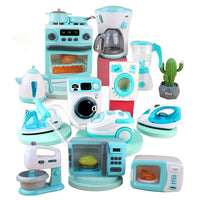 HKM-322323 Children's Pretend Play Kitchen Set with Coffee Machine for Imaginative Role Play