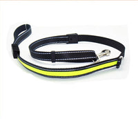 HKM-3223997 Solar and USB Rechargeable LED Dog Collar - Adjustable Nylon Pet Collar with Bright, Soft Light