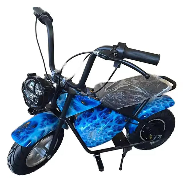 HKM-7322451 Kids 36V Electric Motorcycle - Off-Road Mini Bike with 350W Brushless Motor, Max Speed 40km/h, and Rear Disc Brake