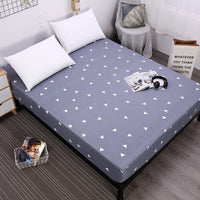 HKM-322835 Waterproof Cartoon Bed Sheet Cover for Baby Bed - Moisture-Proof and Dustproof Mattress Protector (160X200-220 cm)