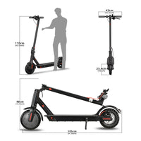 HKM-322899 Foldable Electric Scooter with 350W Motor, 30-35km Range, and IPX5 Waterproof Rating