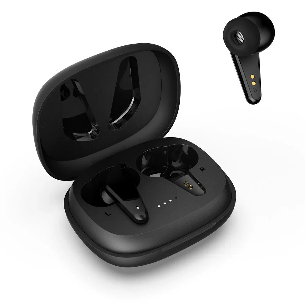 HKM-323027 Noise Cancelling Wireless Earbuds with Fast Charging and Waterproof Design
