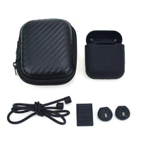 HKM-323091 Wireless Bluetooth Headset Storage Case with Earplug and Anti-Lost Rope Accessories