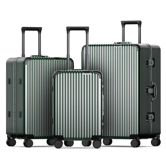 HKM-323411 20 Inch Aluminium Trolley Case Travel Bag with Custom Korean Design