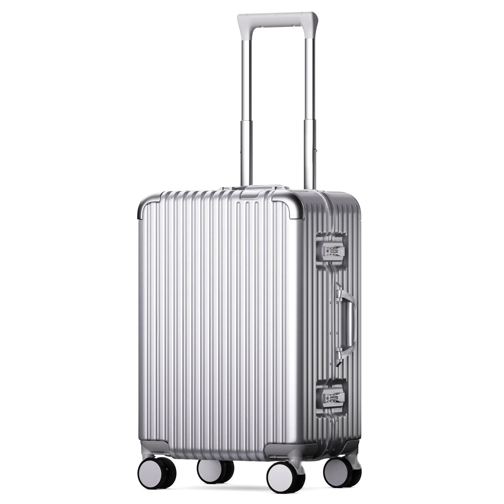HKM-323411 20 Inch Aluminium Trolley Case Travel Bag with Custom Korean Design
