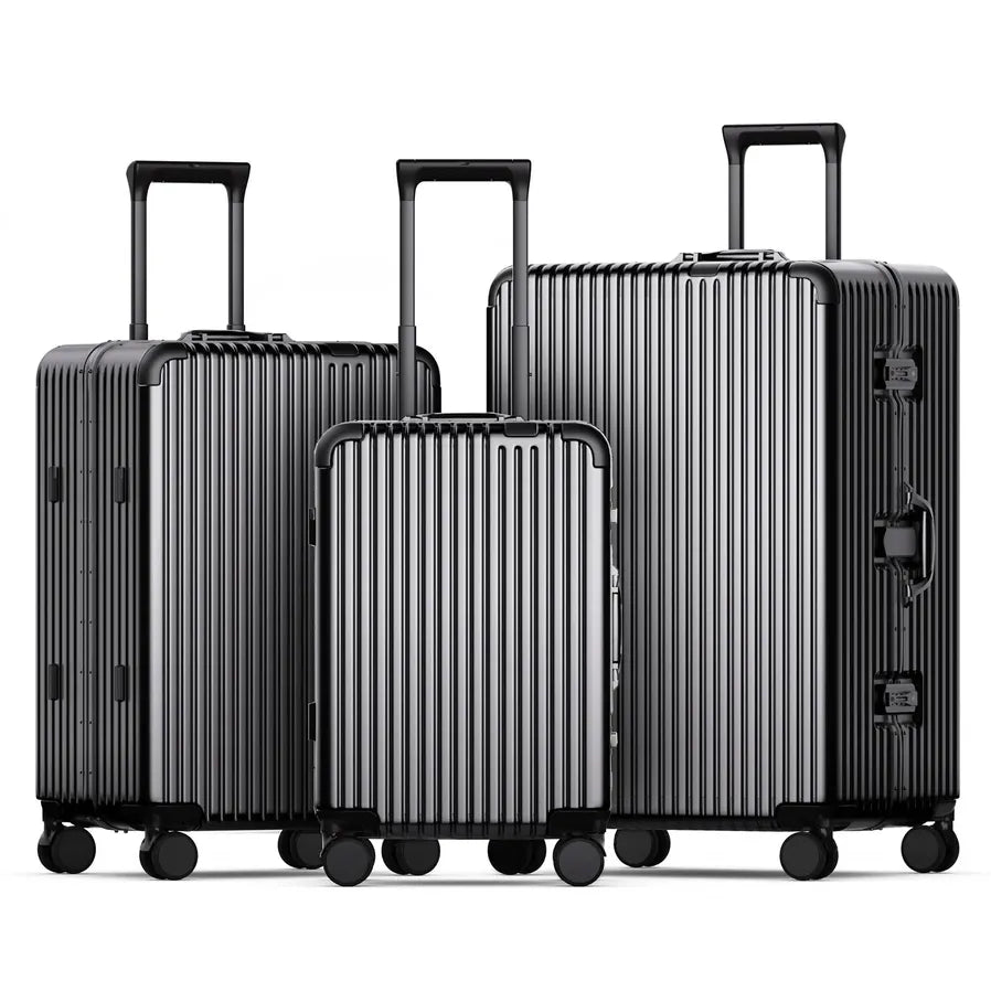 HKM-323411 20 Inch Aluminium Trolley Case Travel Bag with Custom Korean Design