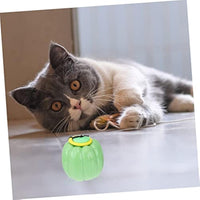 HKM-3235005 Squeaky Dog Training Ball - Puppy Chew Toy for Dental Care and Teething - Halloween Pumpkin Design
