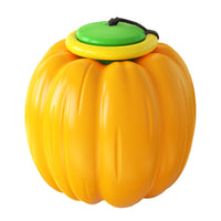 HKM-3235005 Squeaky Dog Training Ball - Puppy Chew Toy for Dental Care and Teething - Halloween Pumpkin Design