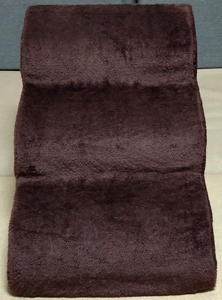 HKM-3236797 Three-Tier Pet Training Stairs - Cloth Design, Dark Gray & Brown, 60*42*39CM