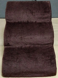 HKM-3236797 Three-Tier Pet Training Stairs - Cloth Design, Dark Gray & Brown, 60*42*39CM