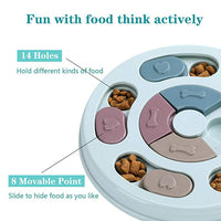 HKM-3237309 Engaging Dog Puzzle Feeding Bowl for Stimulating Mealtime Fun
