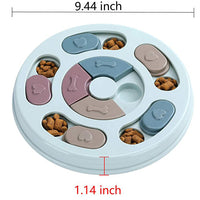 HKM-3237309 Engaging Dog Puzzle Feeding Bowl for Stimulating Mealtime Fun