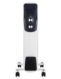HKM-323795 Oil-Filled Electric Radiator Heater with Adjustable Thermostat and Safety Features
