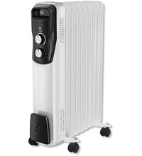 HKM-323795 Oil-Filled Electric Radiator Heater with Adjustable Thermostat and Safety Features