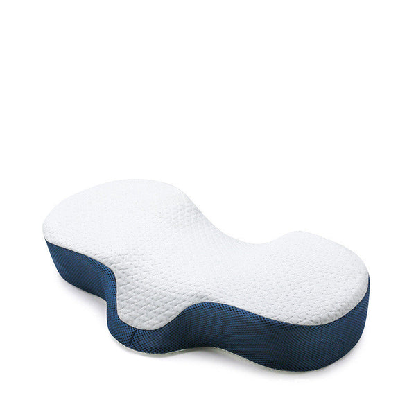 HKM-323859 Cervical Support Memory Foam Pillow for Adults, 59x31x11cm, Soft Polyester Cotton Cover, Various Colors