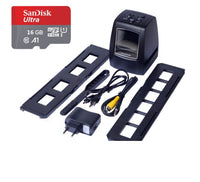HKM-323859 Film Scanner with 5.0 Mega Pixels, USB2.0, 2.4" TFT LCD Display, Supports 35mm Film and Negatives