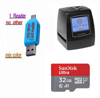 HKM-323859 Film Scanner with 5.0 Mega Pixels, USB2.0, 2.4" TFT LCD Display, Supports 35mm Film and Negatives