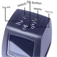HKM-323859 Film Scanner with 5.0 Mega Pixels, USB2.0, 2.4" TFT LCD Display, Supports 35mm Film and Negatives