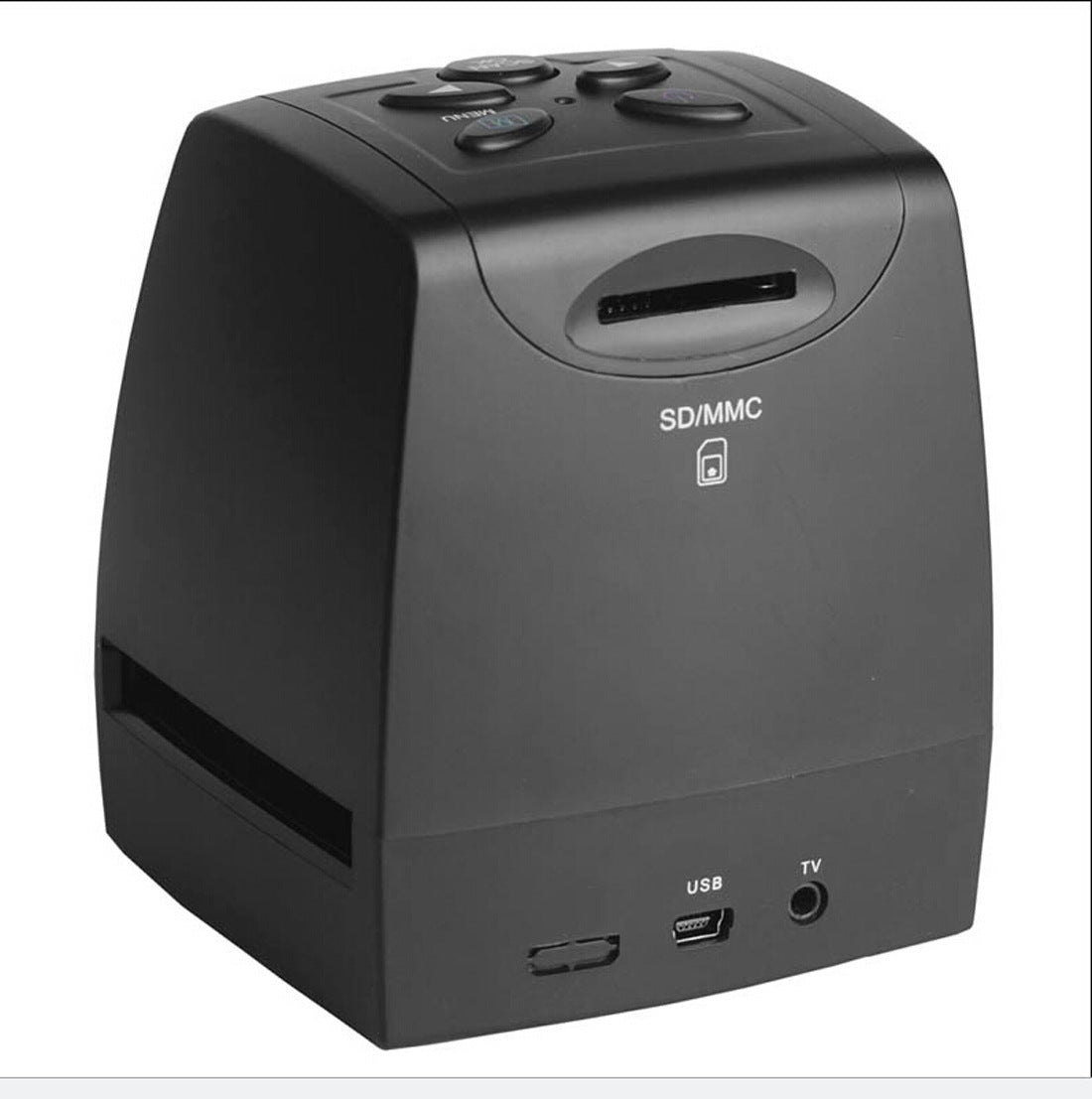 HKM-323859 Film Scanner with 5.0 Mega Pixels, USB2.0, 2.4" TFT LCD Display, Supports 35mm Film and Negatives