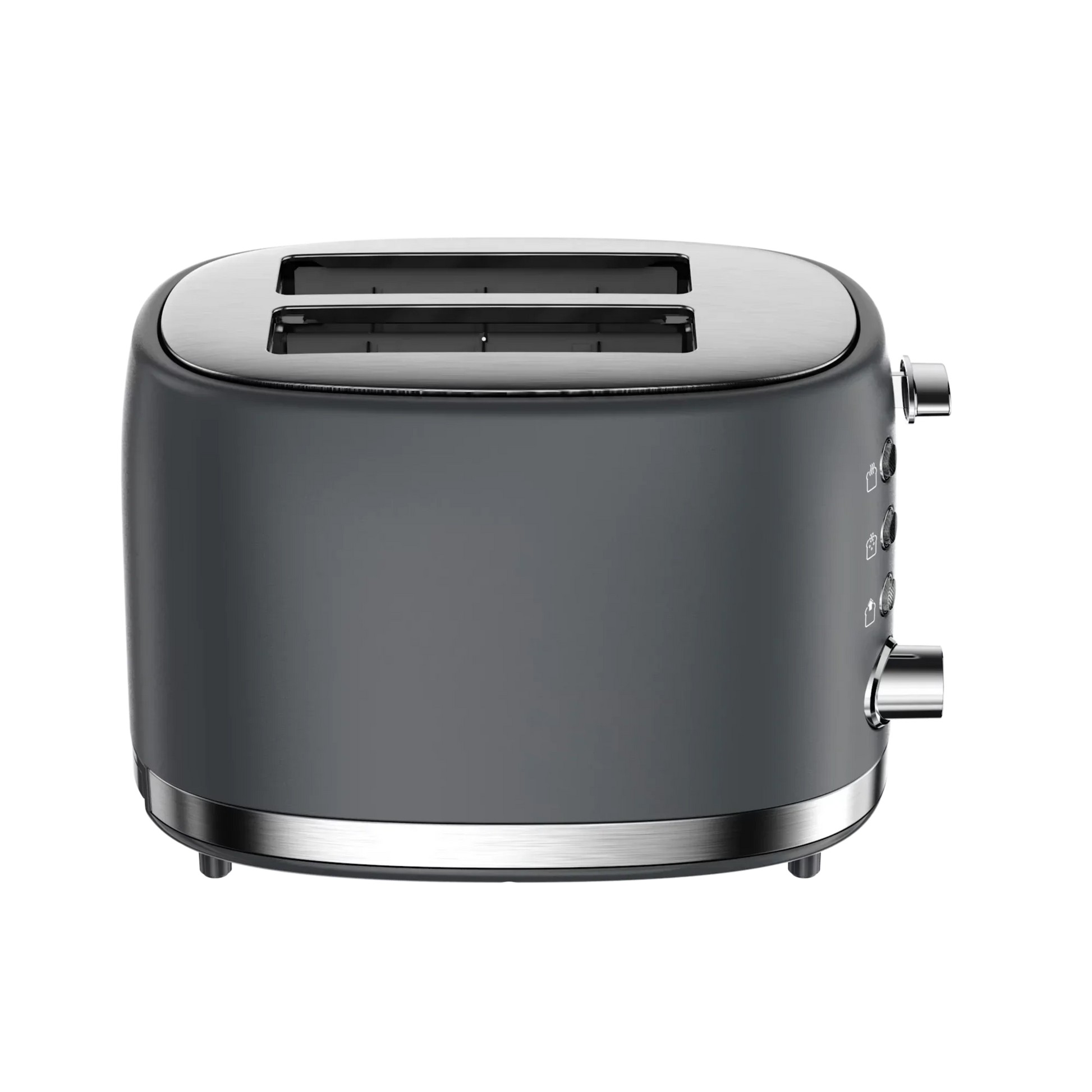 HKM-323923 Digital Display 2-Slice Toasting Machine with Defrost, Reheat and Cancel Functions