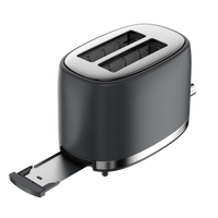 HKM-323923 Digital Display 2-Slice Toasting Machine with Defrost, Reheat and Cancel Functions