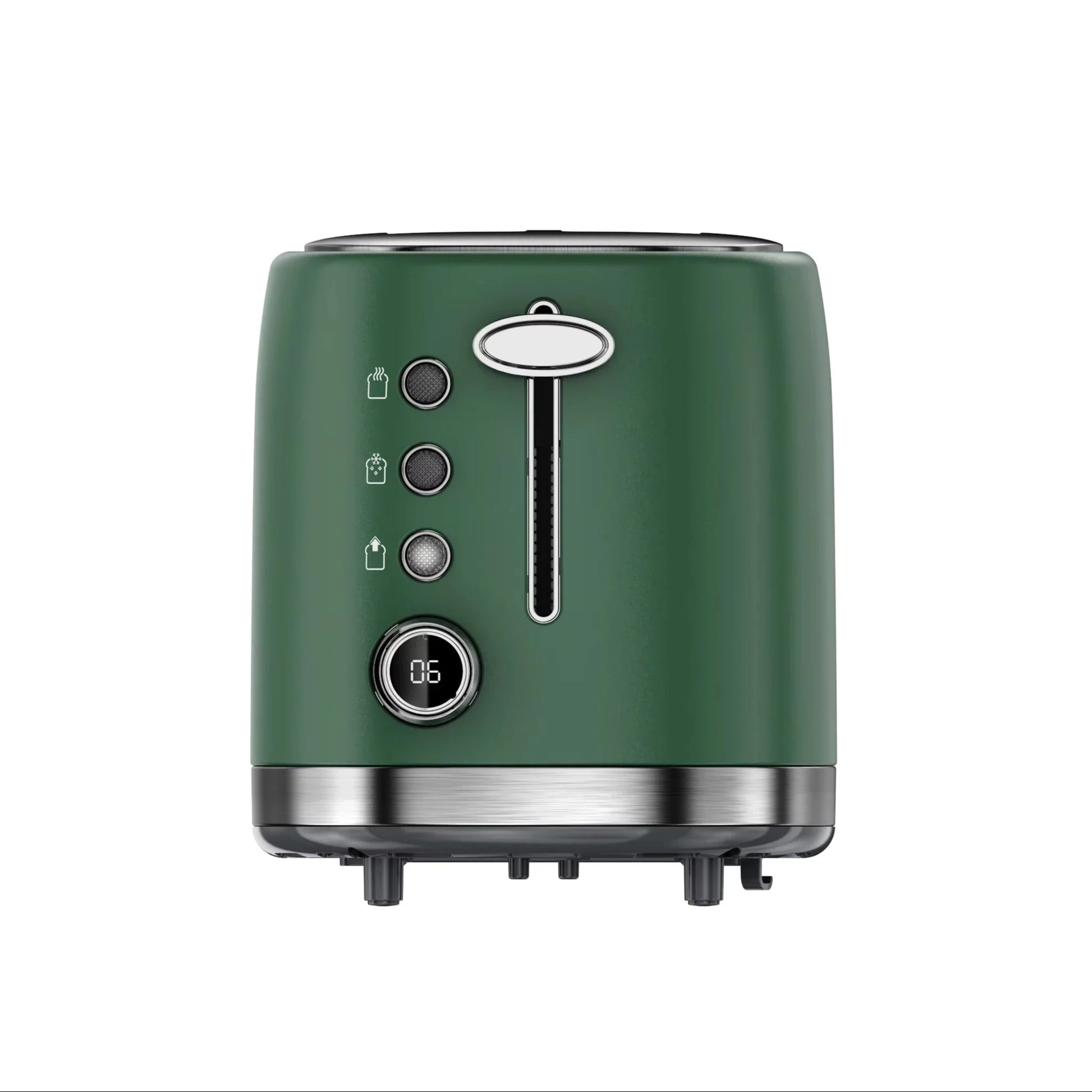 HKM-323923 Digital Display 2-Slice Toasting Machine with Defrost, Reheat and Cancel Functions