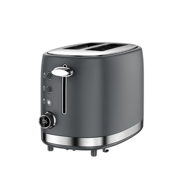 HKM-323923 Digital Display 2-Slice Toasting Machine with Defrost, Reheat and Cancel Functions