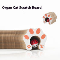 HKM-3239485 Pink Foldable Cat Scratch Board with Strong Magnetic Design