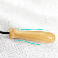 HKM-3240125 Retractable Funny Cat Toy with Feather and Wooden Handle - Adjustable 42-93cm