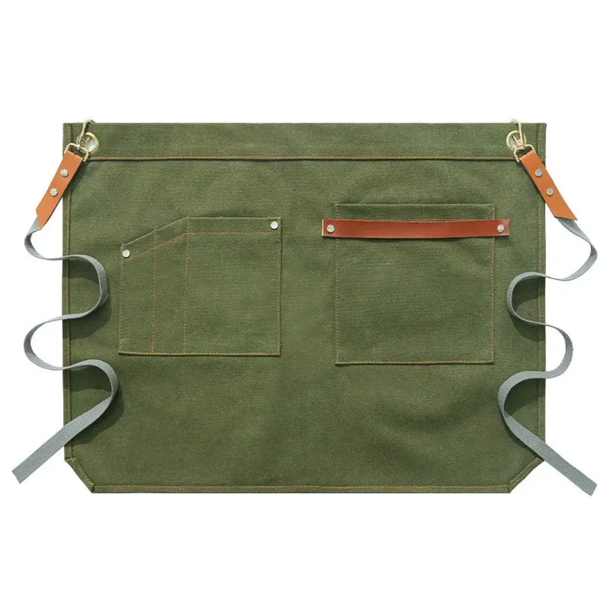 HKM-324051 Canvas Waist Apron for Men and Women - Eco-Friendly Fabric, Custom Logo, Various Colours