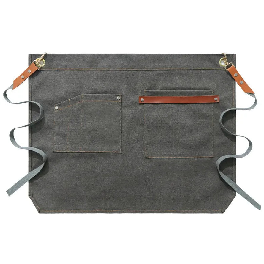HKM-324051 Canvas Waist Apron for Men and Women - Eco-Friendly Fabric, Custom Logo, Various Colours