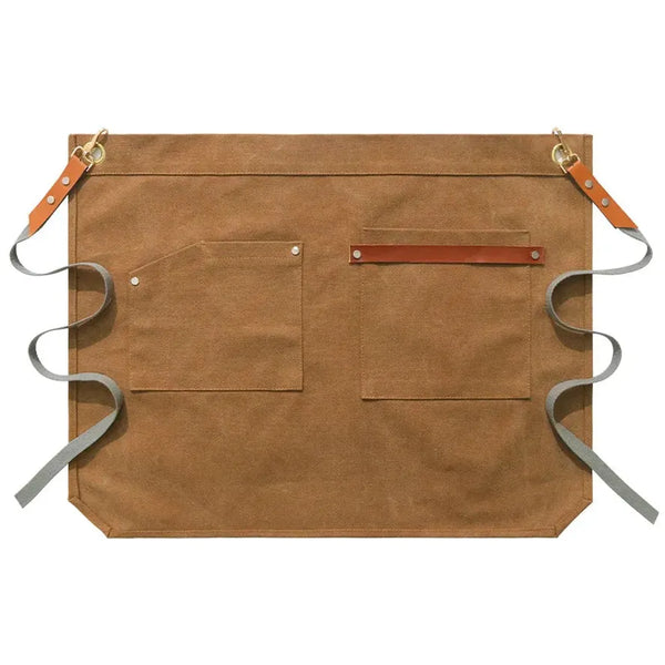 HKM-324051 Canvas Waist Apron for Men and Women - Eco-Friendly Fabric, Custom Logo, Various Colours