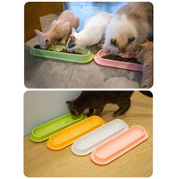 HKM-3240765 Leakproof Pet Food and Water Feeder for Dogs and Cats – Ideal for Kittens and Puppies