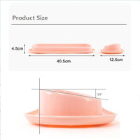 HKM-3240765 Leakproof Pet Food and Water Feeder for Dogs and Cats – Ideal for Kittens and Puppies