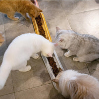 HKM-3240765 Leakproof Pet Food and Water Feeder for Dogs and Cats – Ideal for Kittens and Puppies